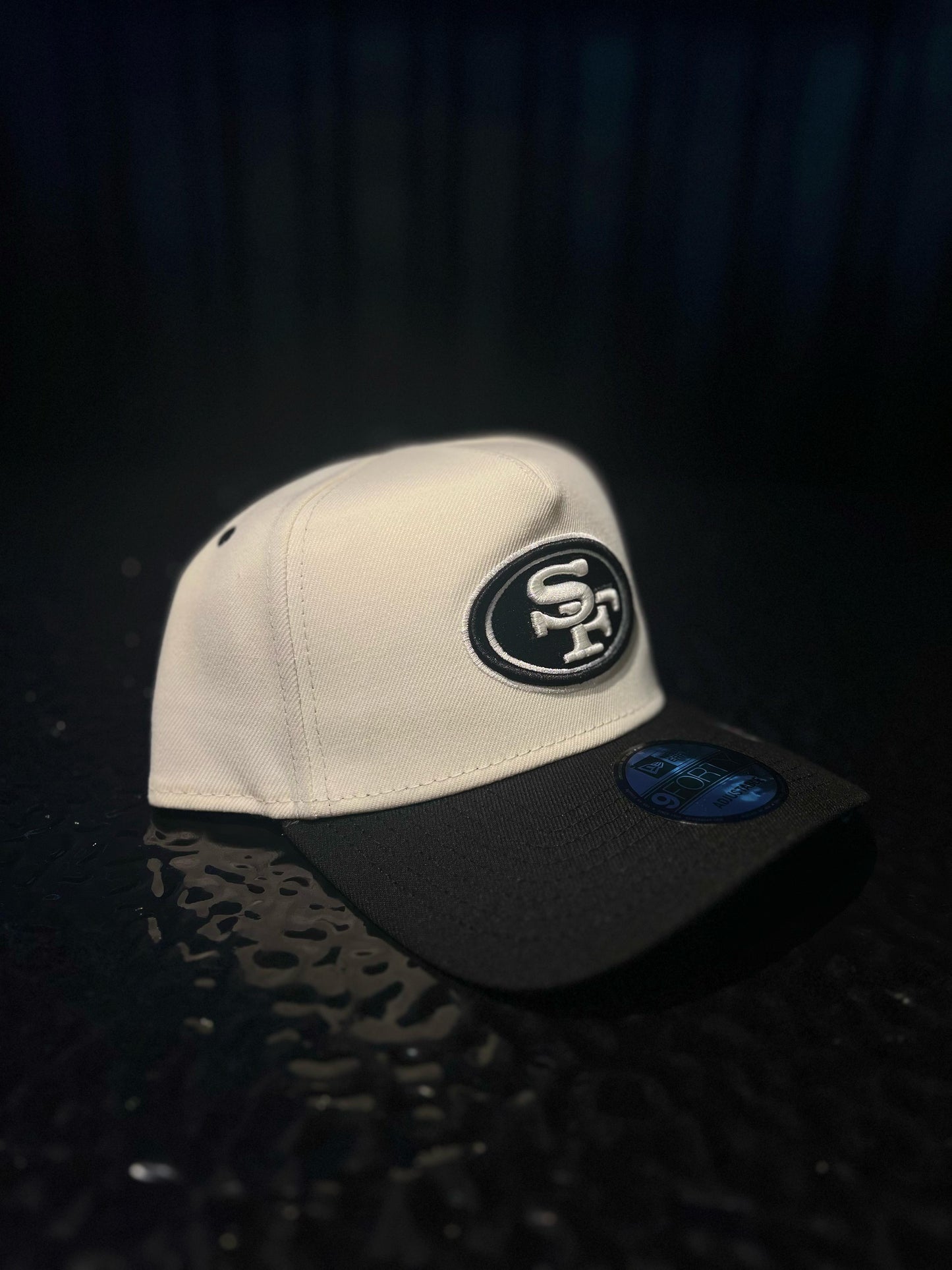 GORRA NEW ERA SAN FRANCISCO 49ERS WHITE/BLACK SNAPBACK