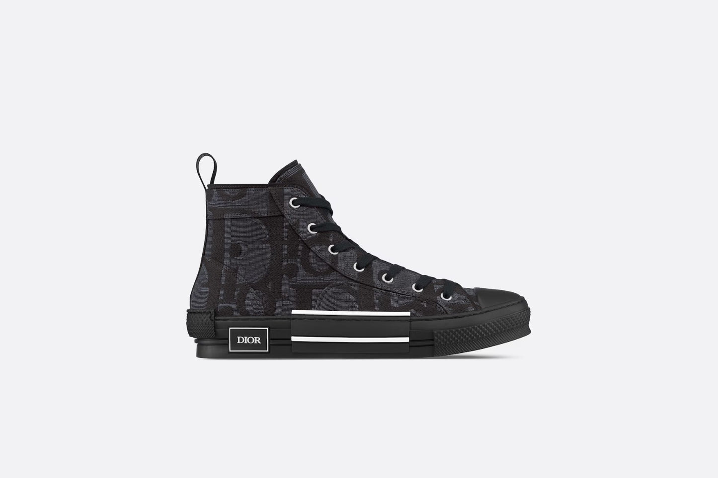 Dior B23 Jacquard Maxi Oblique Black
