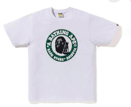A Bathing Ape Shibuya Store Exclusive White Tee