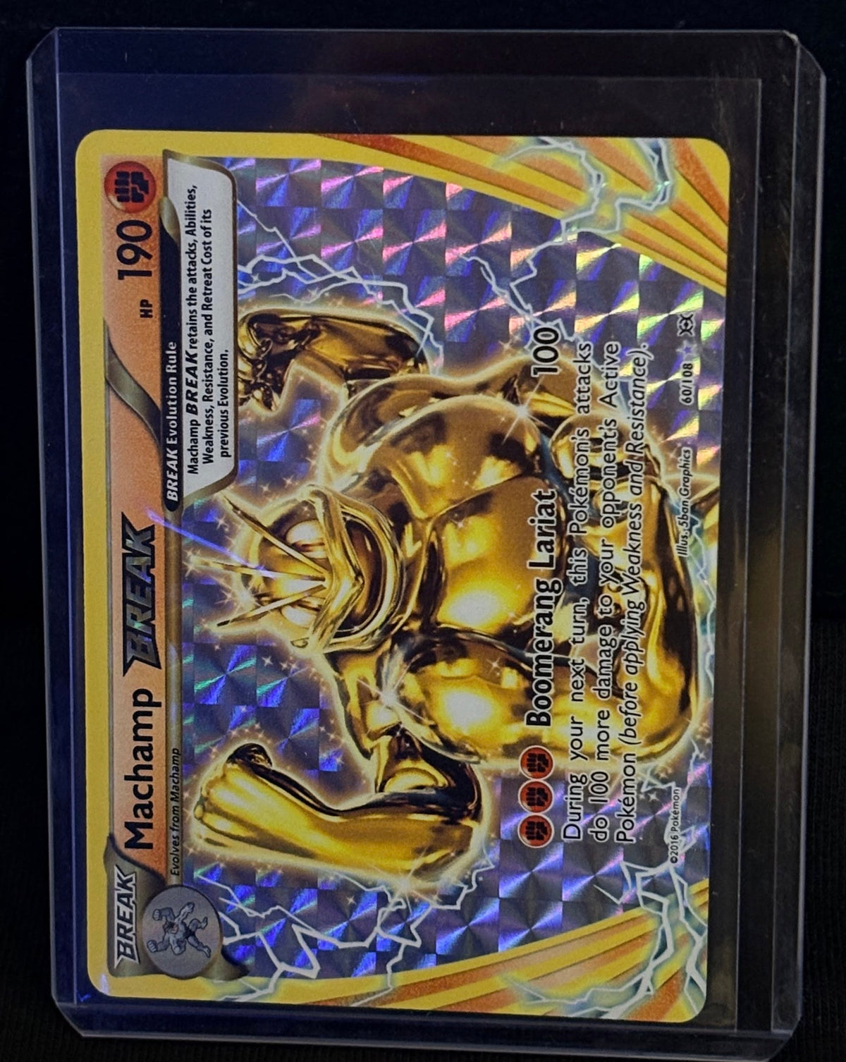 CARTA POKEMON Machamp BREAK 60/108