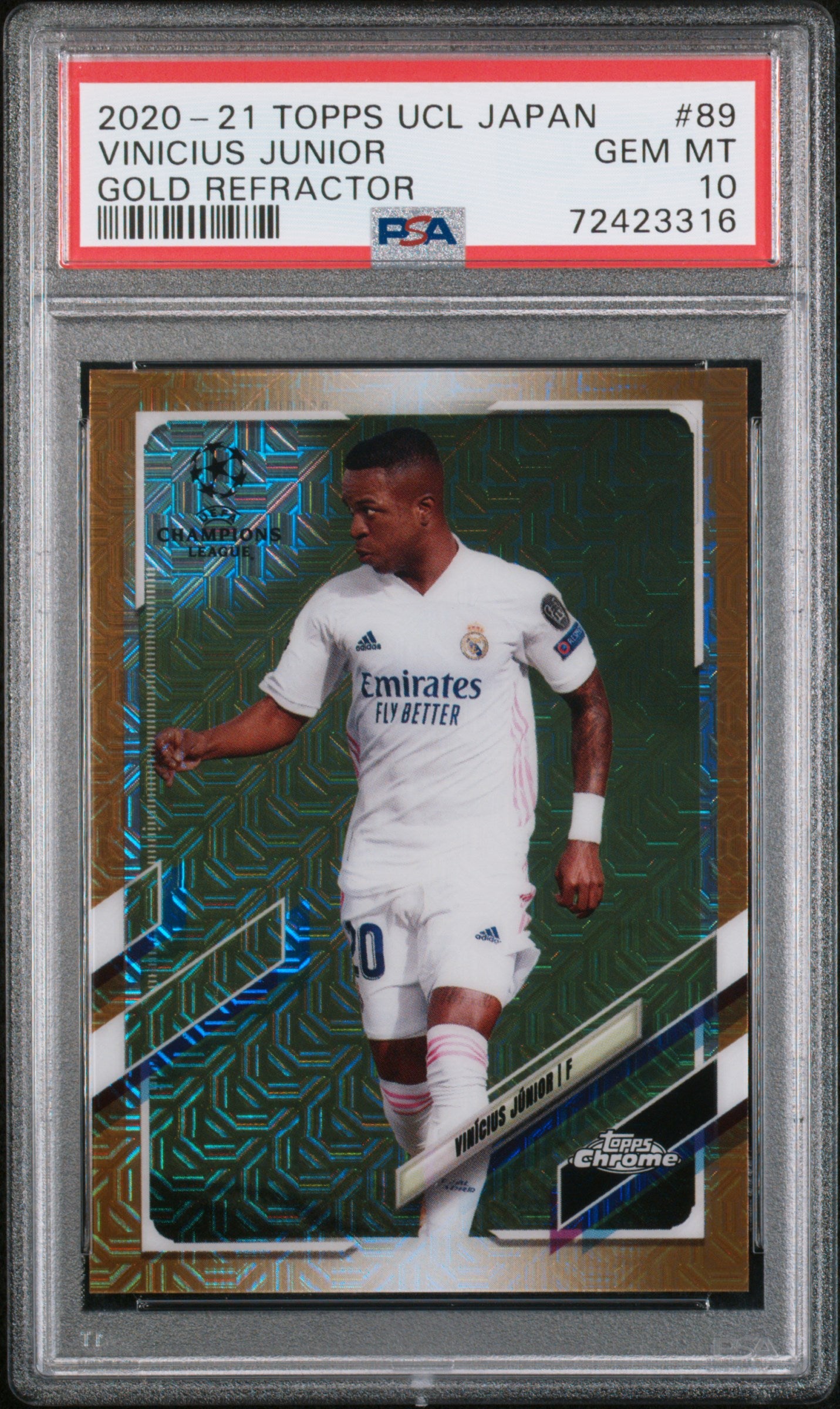 Vinicius Junior - PSA Graded Card