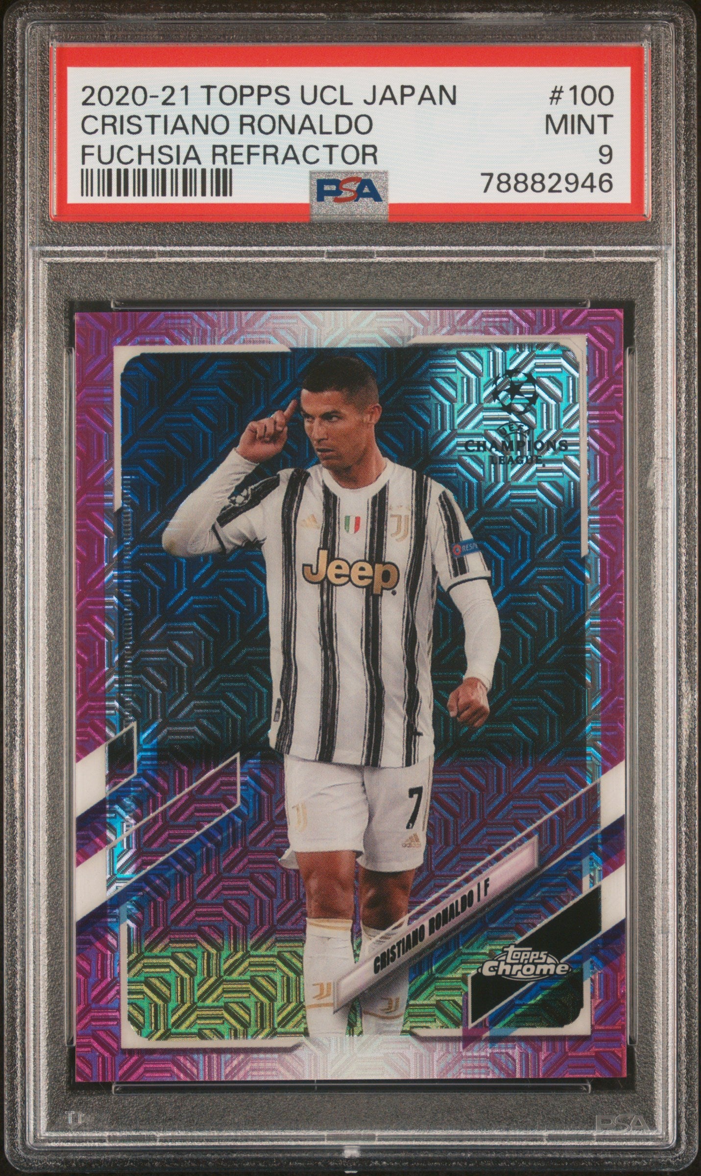Cristiano Ronaldo - PSA Graded Card