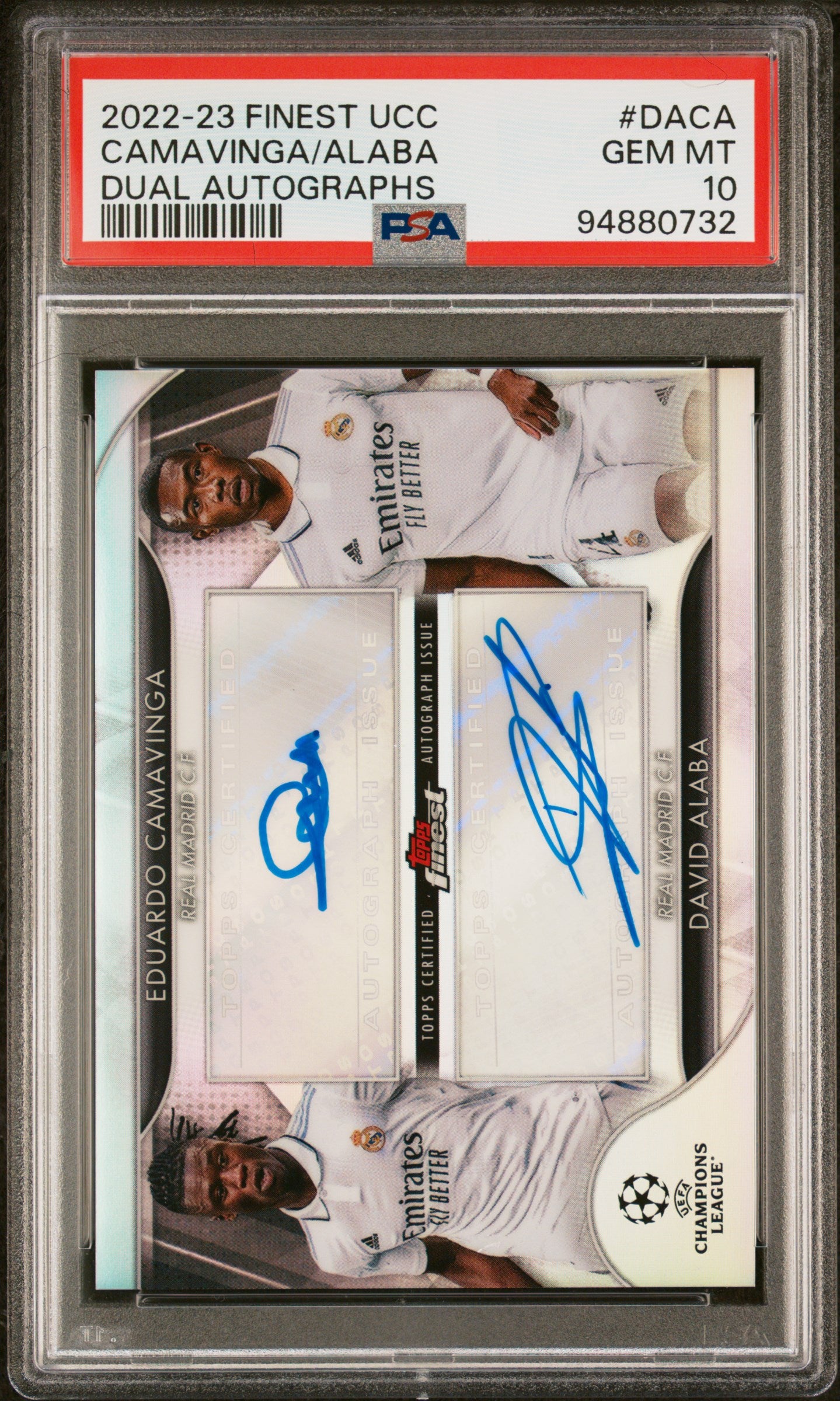Camavinga / Alaba - PSA Graded Card