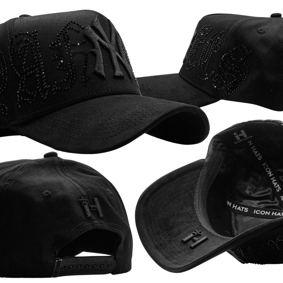 Gorra Icon Los Angeles NY Yankees Crystal Black