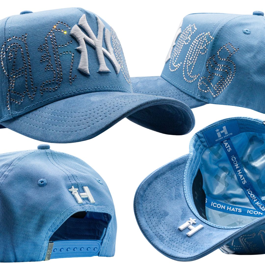 Gorra Icon Los Angeles NY Yankees Crystal Sky Blue
