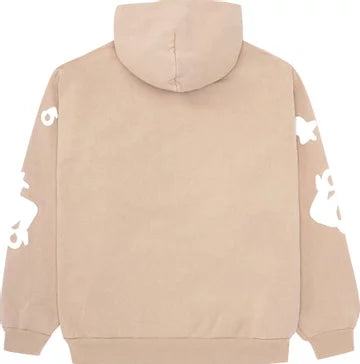 Sp5der Beluga Hoodie Sand