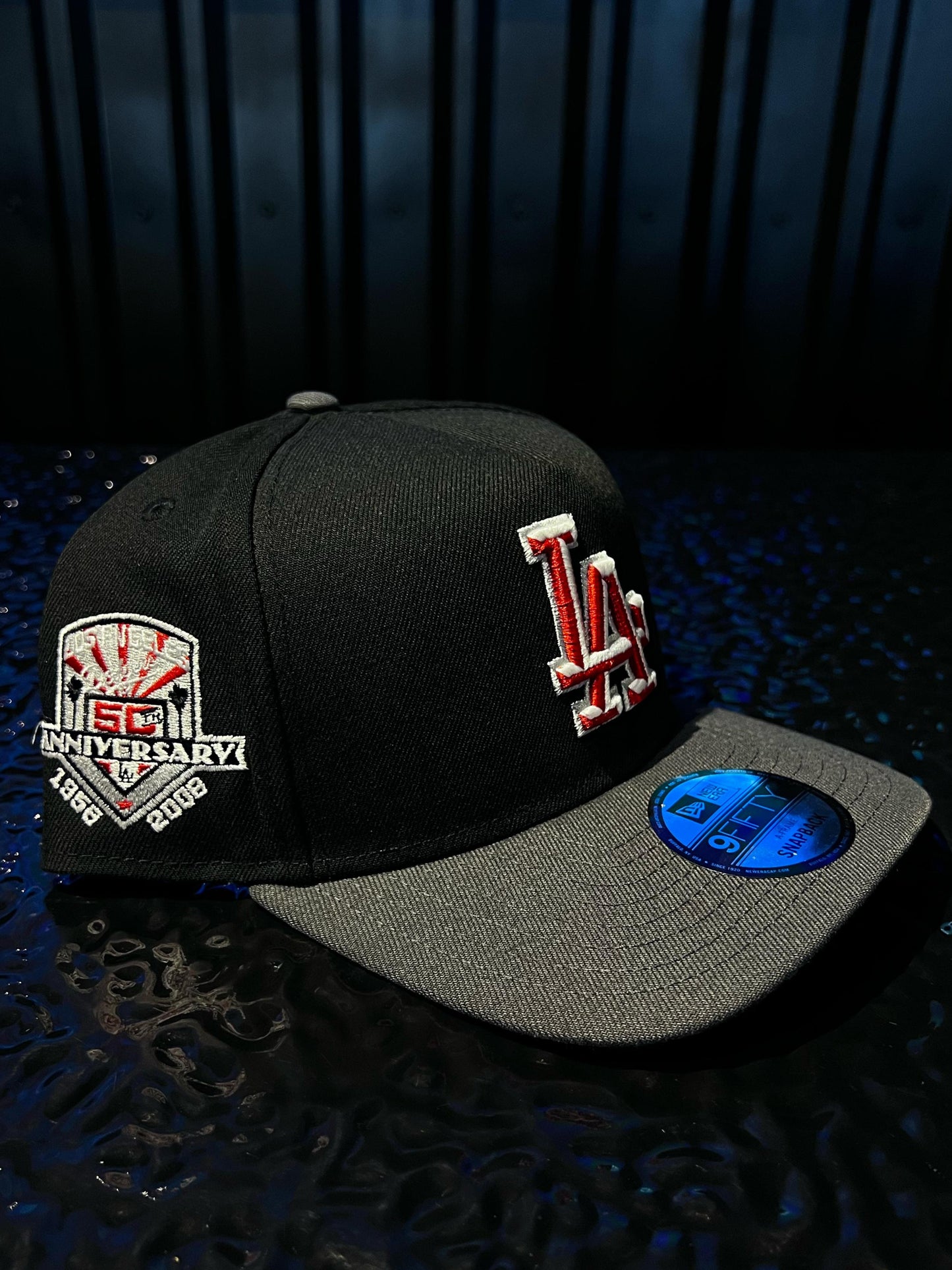 GORRA NEW ERA LOS ANGELES 58-08 RED BLACK SNAPBACK