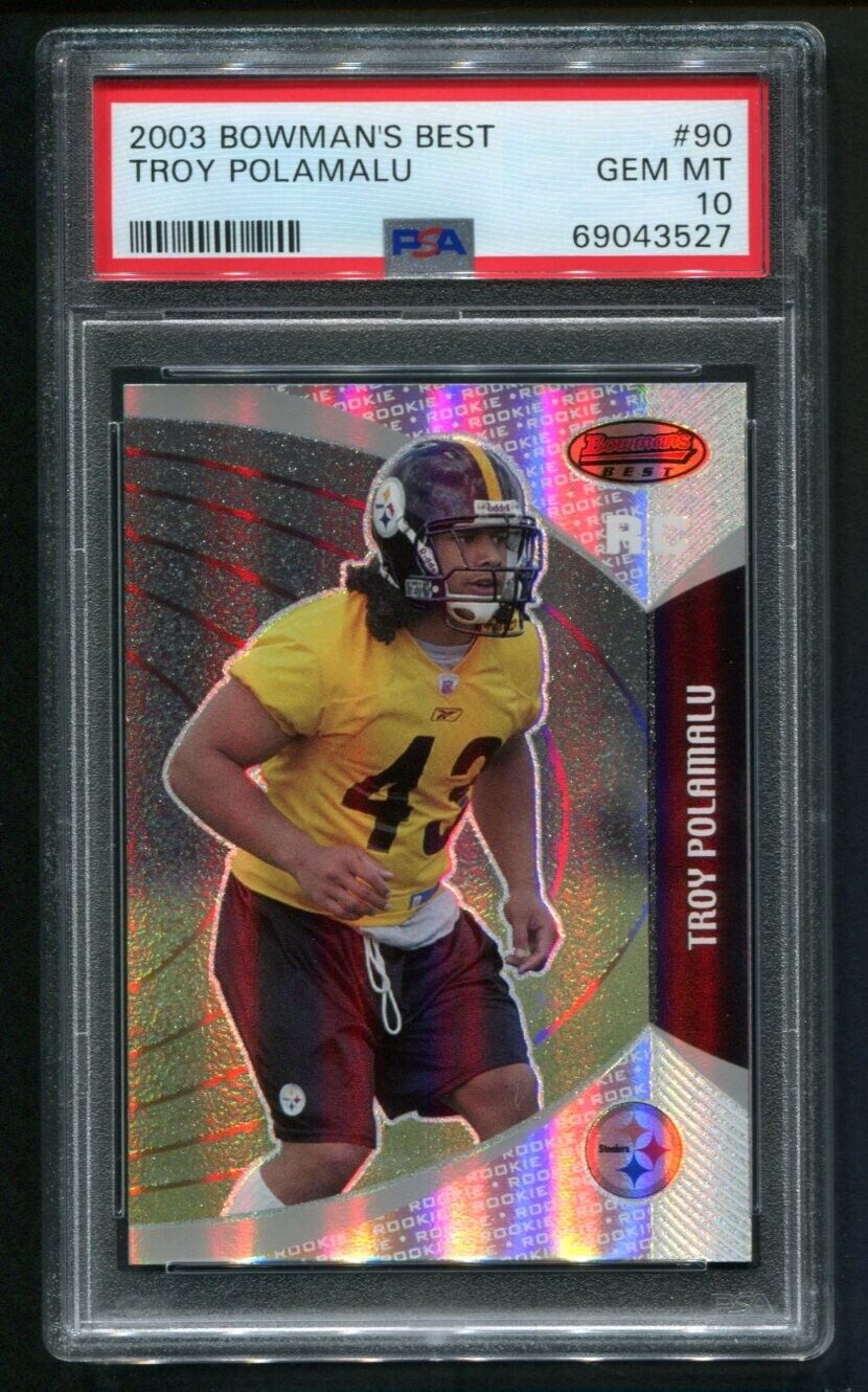 Troy Polamalu - PSA 10 Graded Card