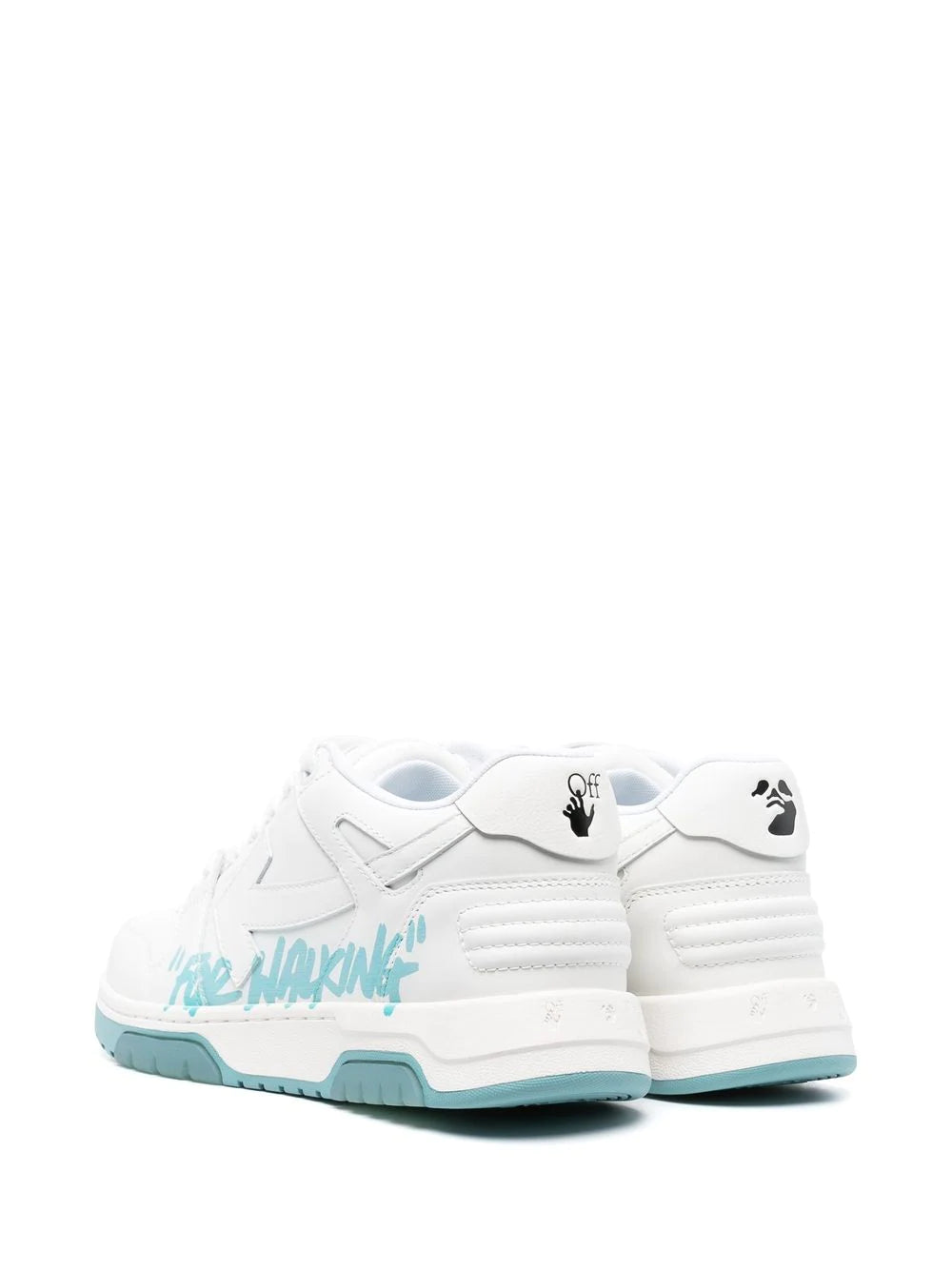 OFF-WHITE Out Of Office 'For Walking' White/Celadon