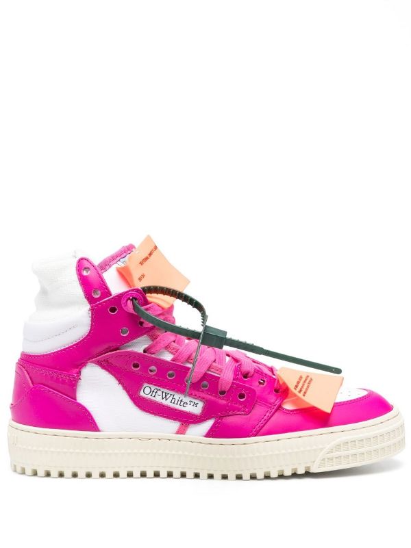 OFF-WHITE Off Court 3.0 Leather White Fuchsia