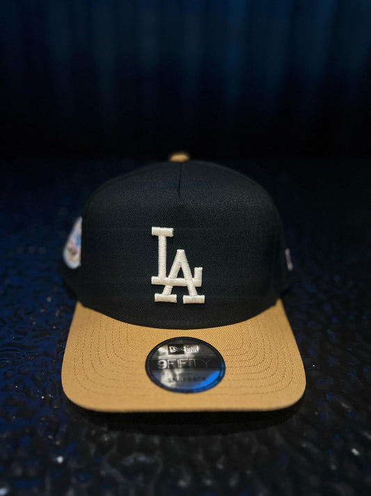 GORRA NEW ERA LA DODGERS 50TH BLACK/KHAKI SNAPBACK