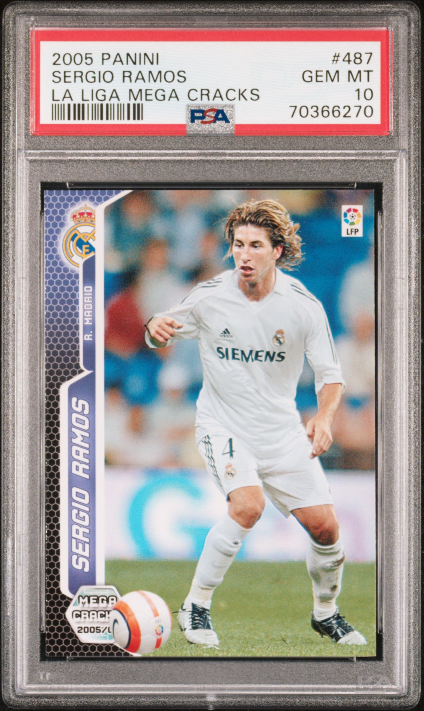 Sergio Ramos - PSA Graded Card