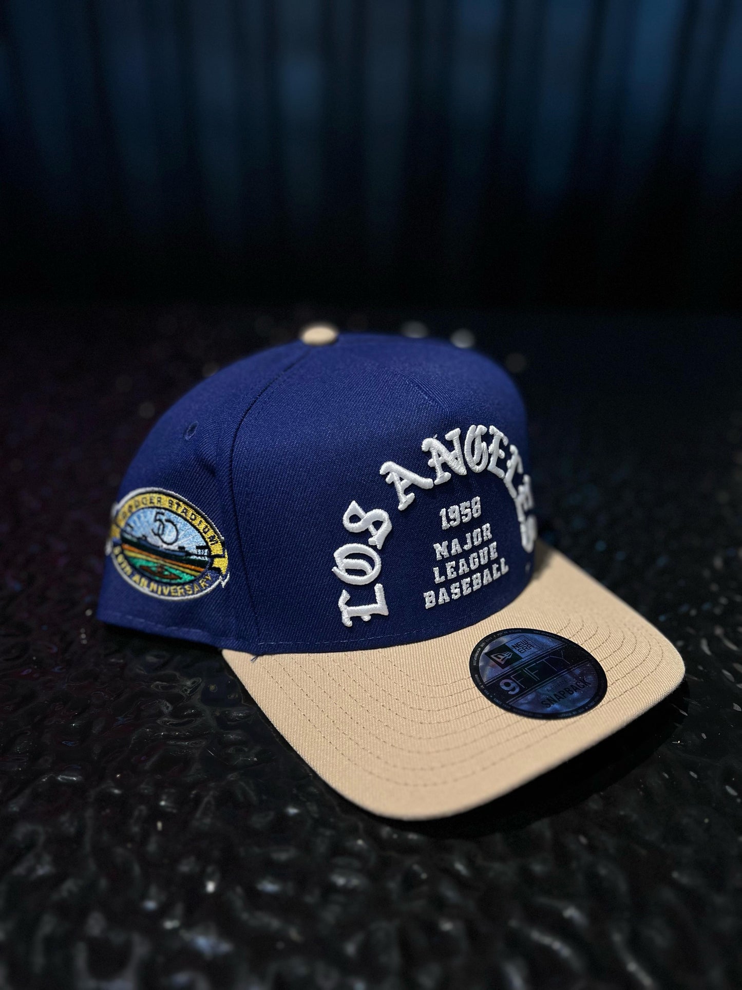 GORRA NEW ERA LOS ANGELES 1958 BLUE SNAPBACK