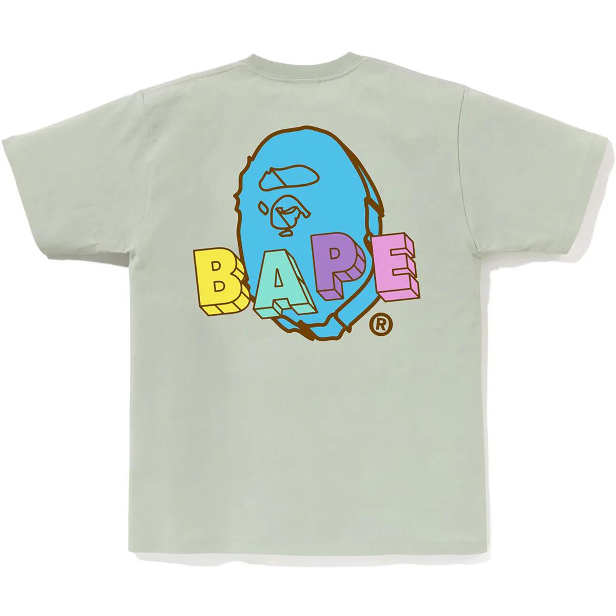 A Bathing Ape Popsicle Tee Green