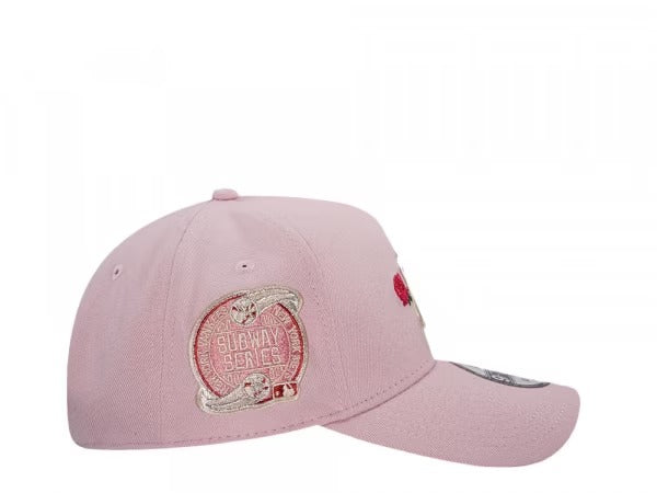 GORRA NEW ERA YANKEES ROSE SUBWAY SERIES PINK
