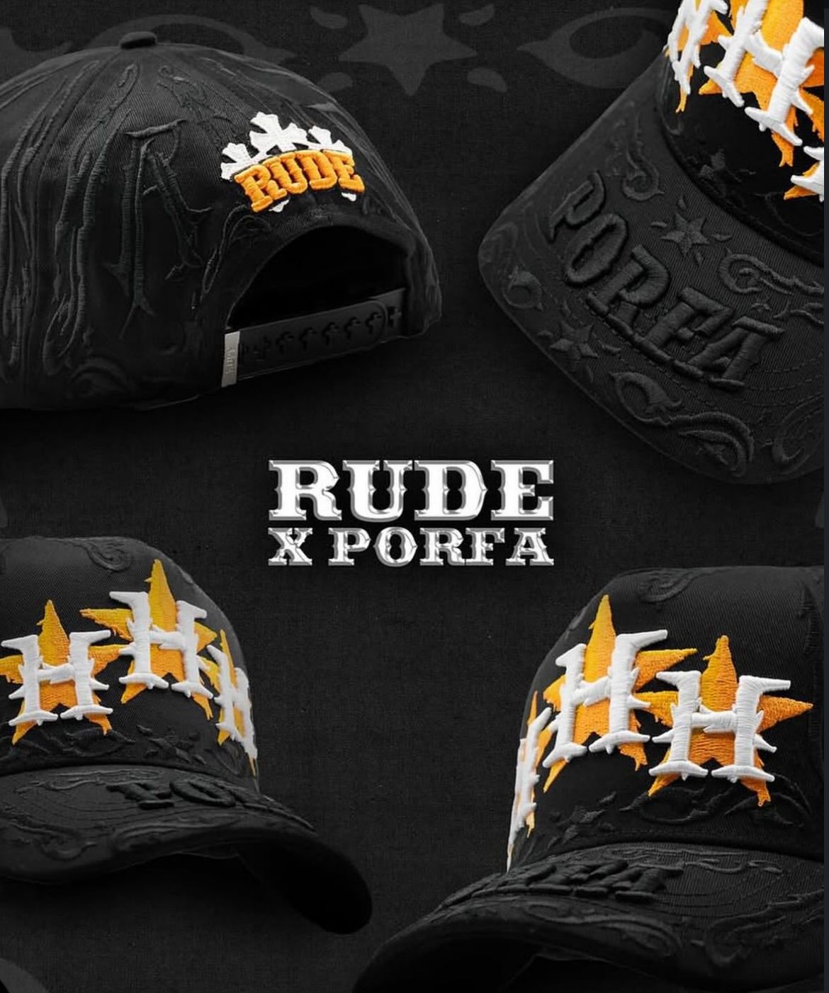 GORRA RUDE AWAKENINGS x PORFA "TRIPLE H" (PREVENTA)