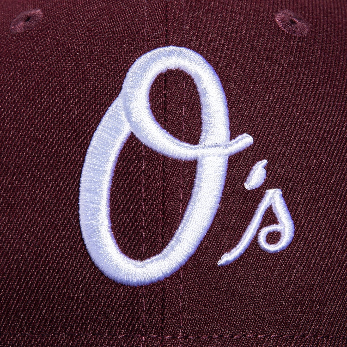 Gorra 5950 Baltimore Orioles 30th Anniversary Sidepatch Maroon/Black
