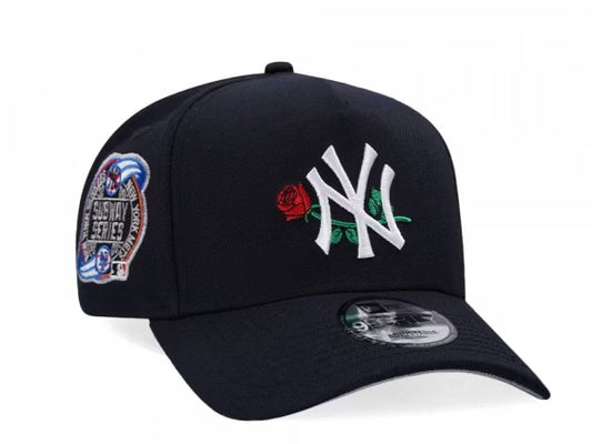 GORRA NEW ERA YANKEES SUBWAY SERIES ONE ROSE NAVY