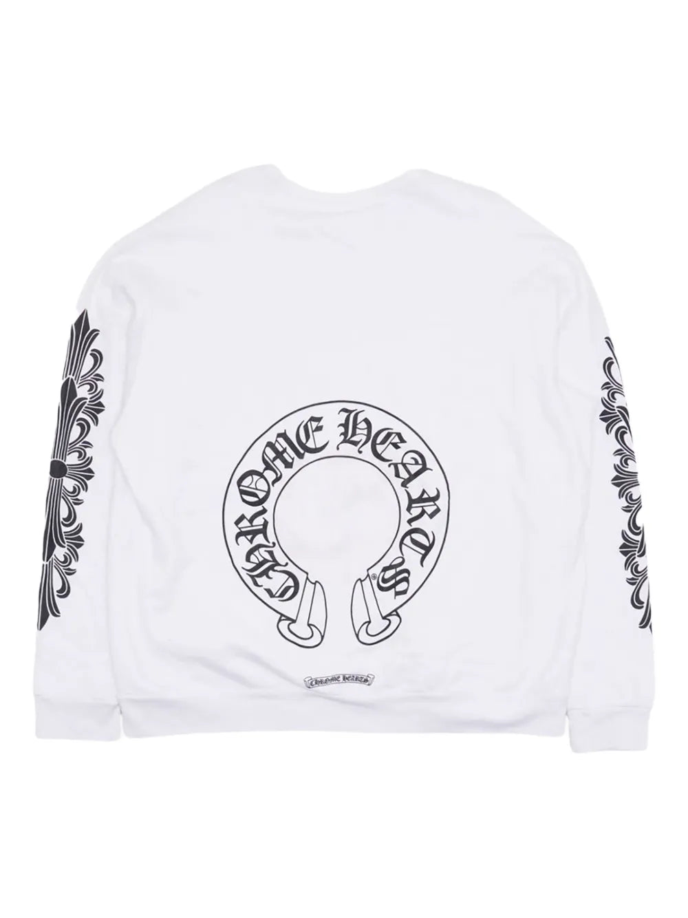 Tee Chrome Hearts Floral Horseshoe WHITE (Preloved)