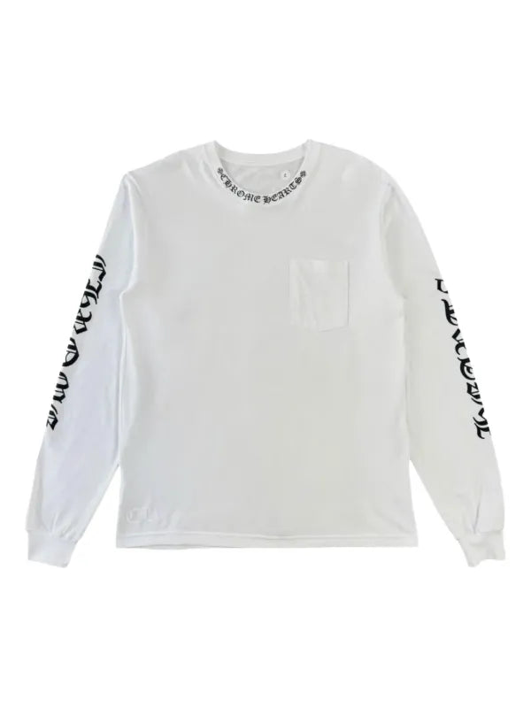 Tee Chrome Hearts Long Sleeve White