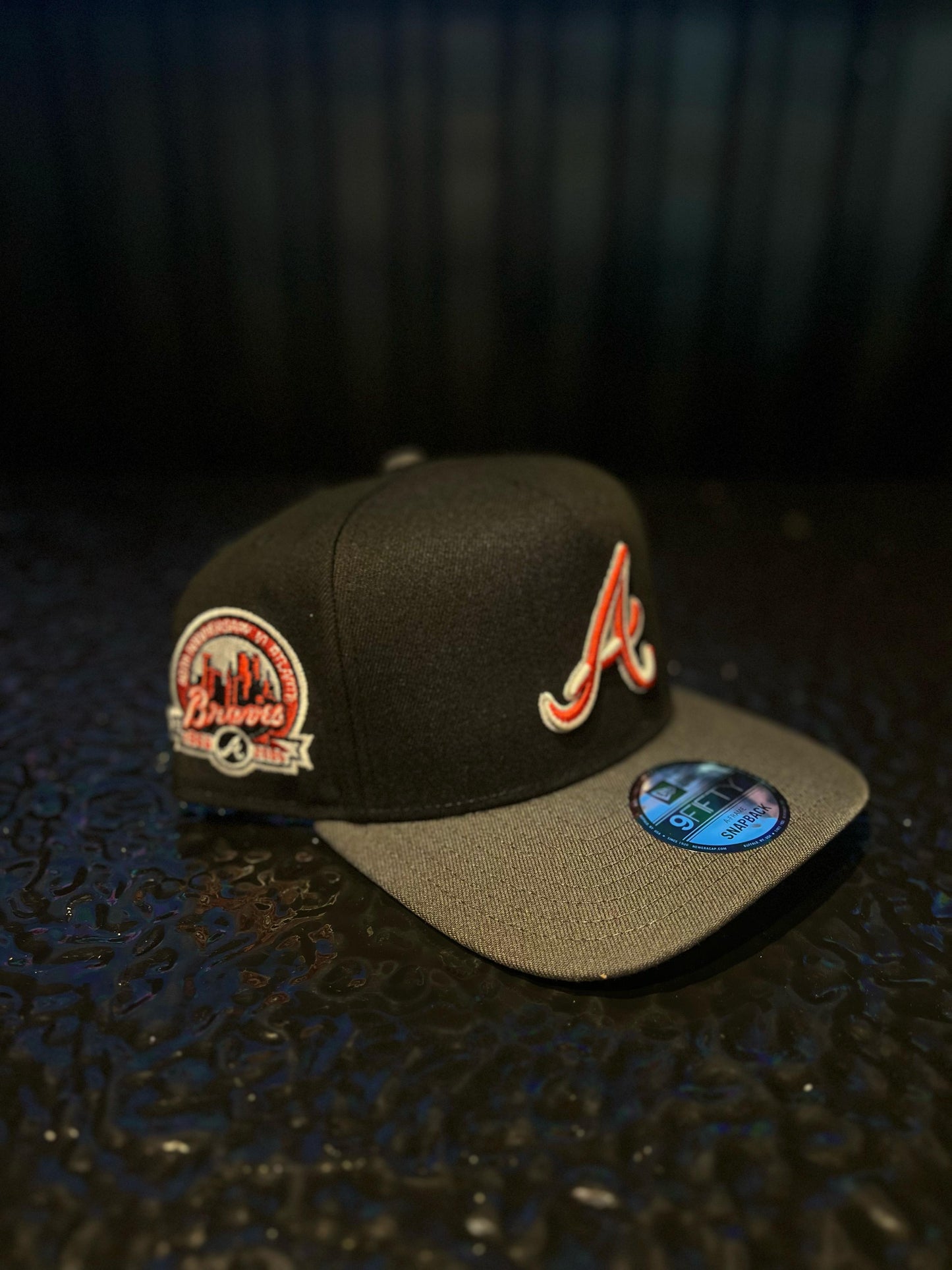 GORRA NEW ERA BRAVES 4OTH ATLANTA RED/BLACK SNAPBACK