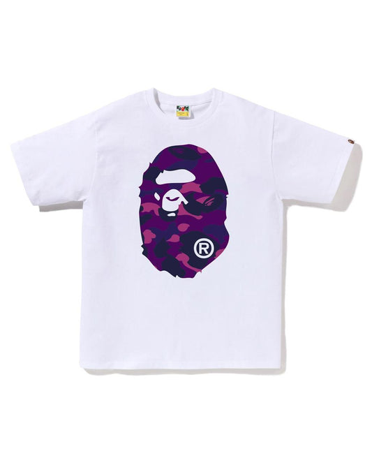 A Bathing Ape Camo White/Purple Tee