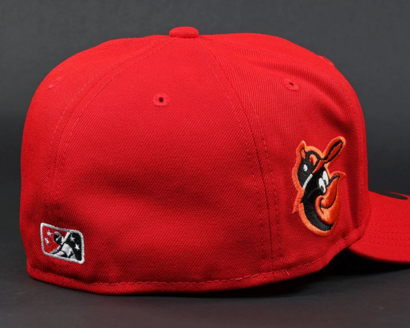 Gorra 5950 Rochester Red Wings X Baltimore Orioles "Cal Ripken Jr" Radiant Red/Glacial White