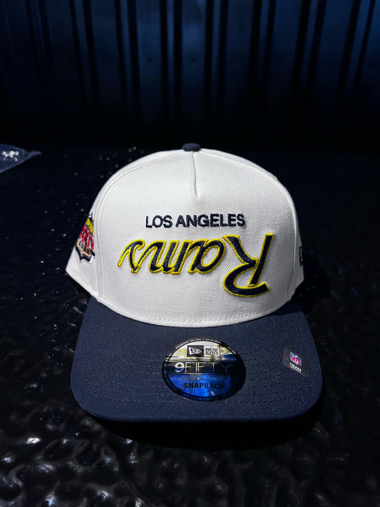 GORRA NEW ERA LOS ANGELES RAMS SUPER BOWL BEIGE SNAPBACK