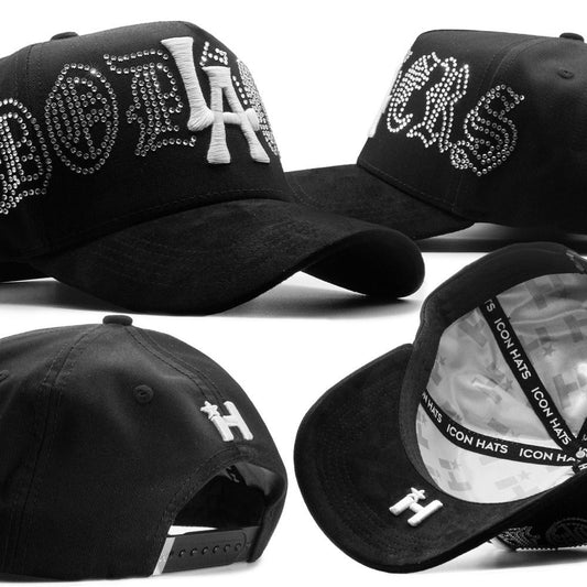Gorra ICON HATS "LA Dodgers Crystal White" (PREVENTA)