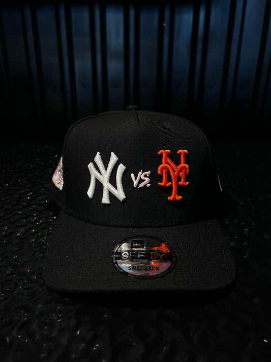GORRA NEW ERA YANKEES VS METS BLACK SUBWAY SERIES SNAPBACK