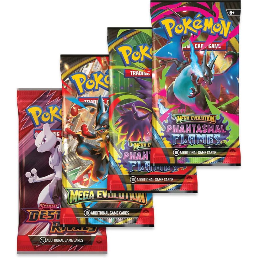 Pokémon TCG: Mega Charizard Y Ex Tin Lata