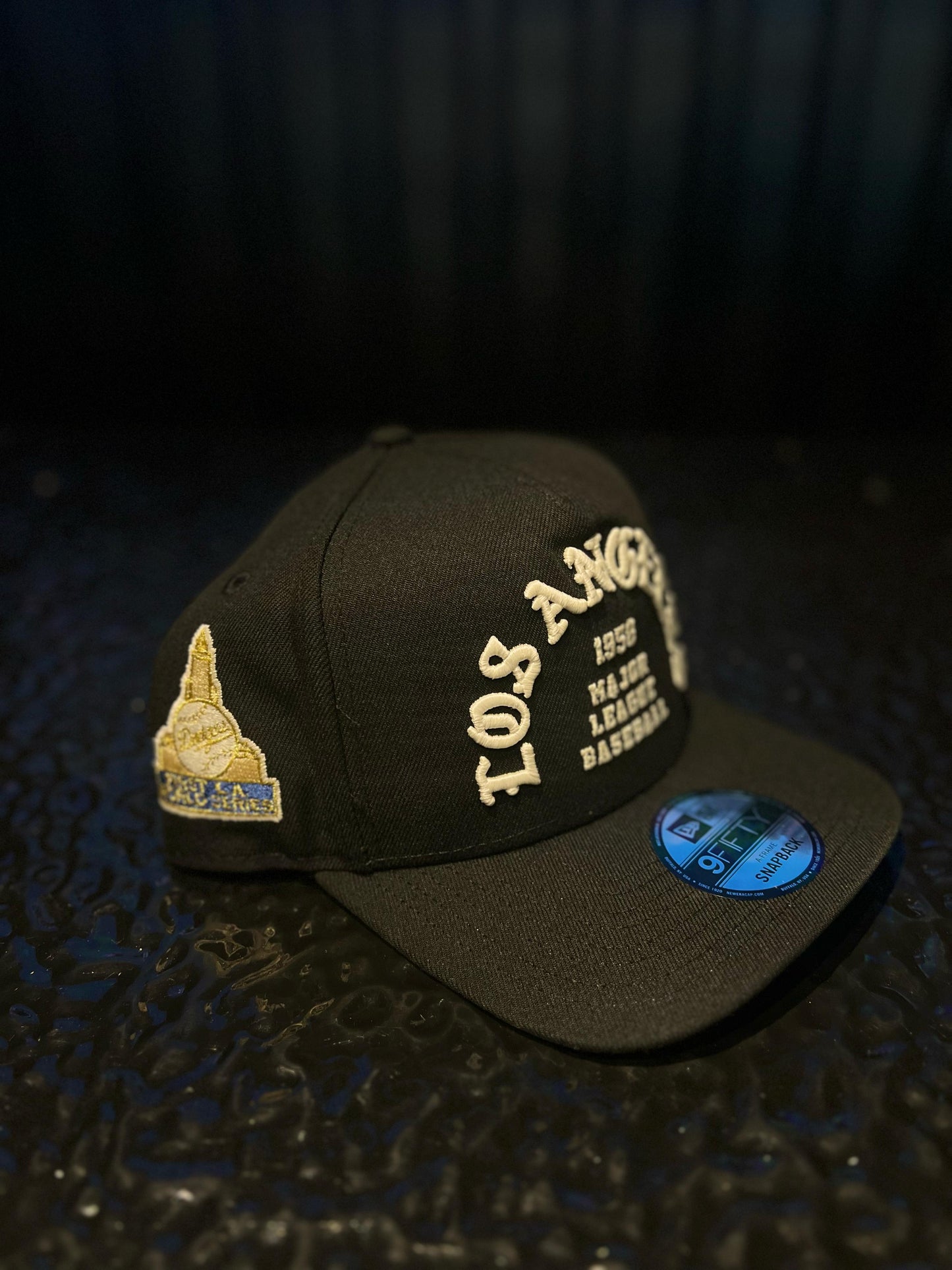 GORRA NEW ERA LOS ANGELES 58TH MLB BLACK SNAPBACK
