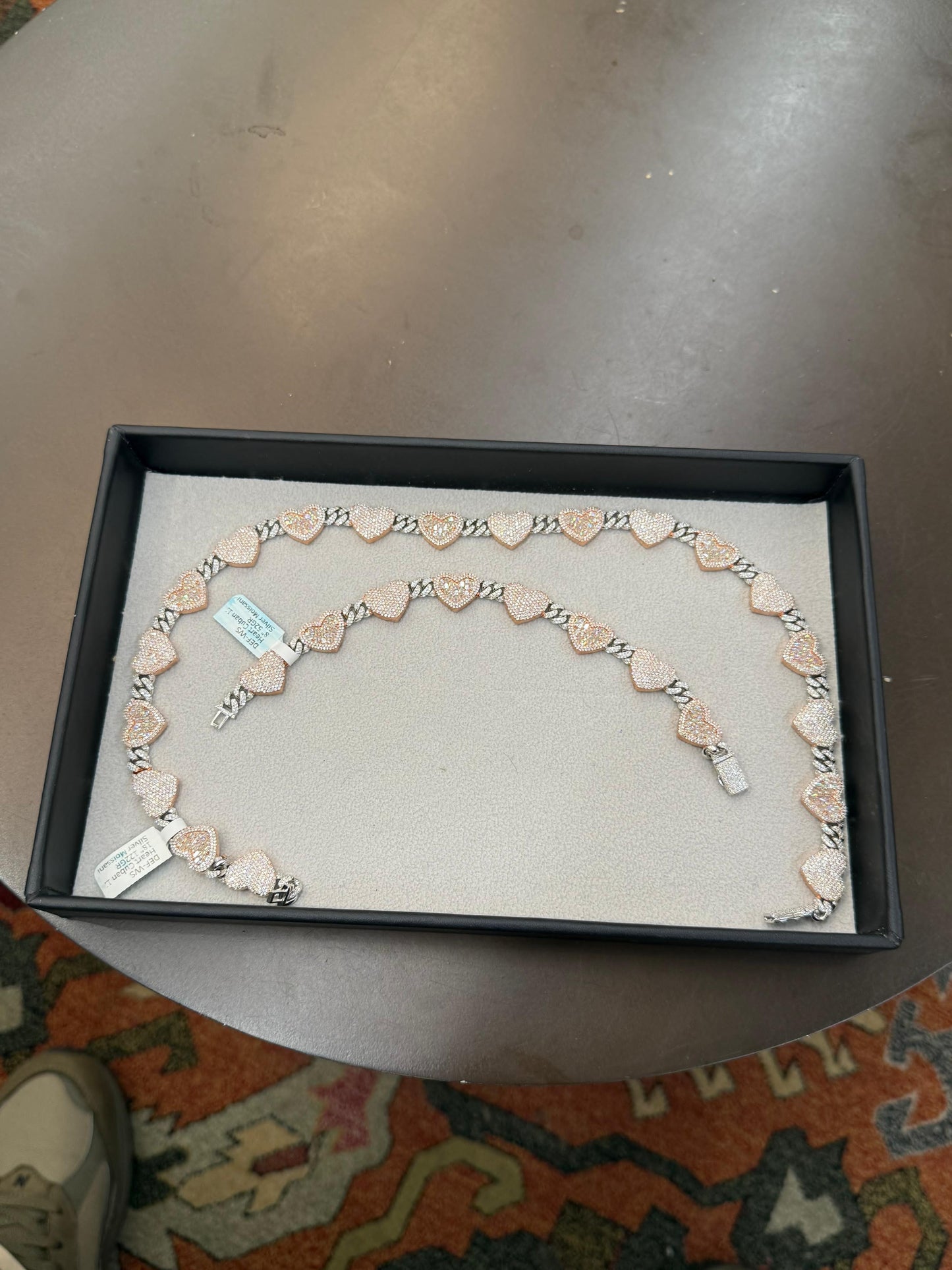 Pulsera Delgada Plata Moisanita