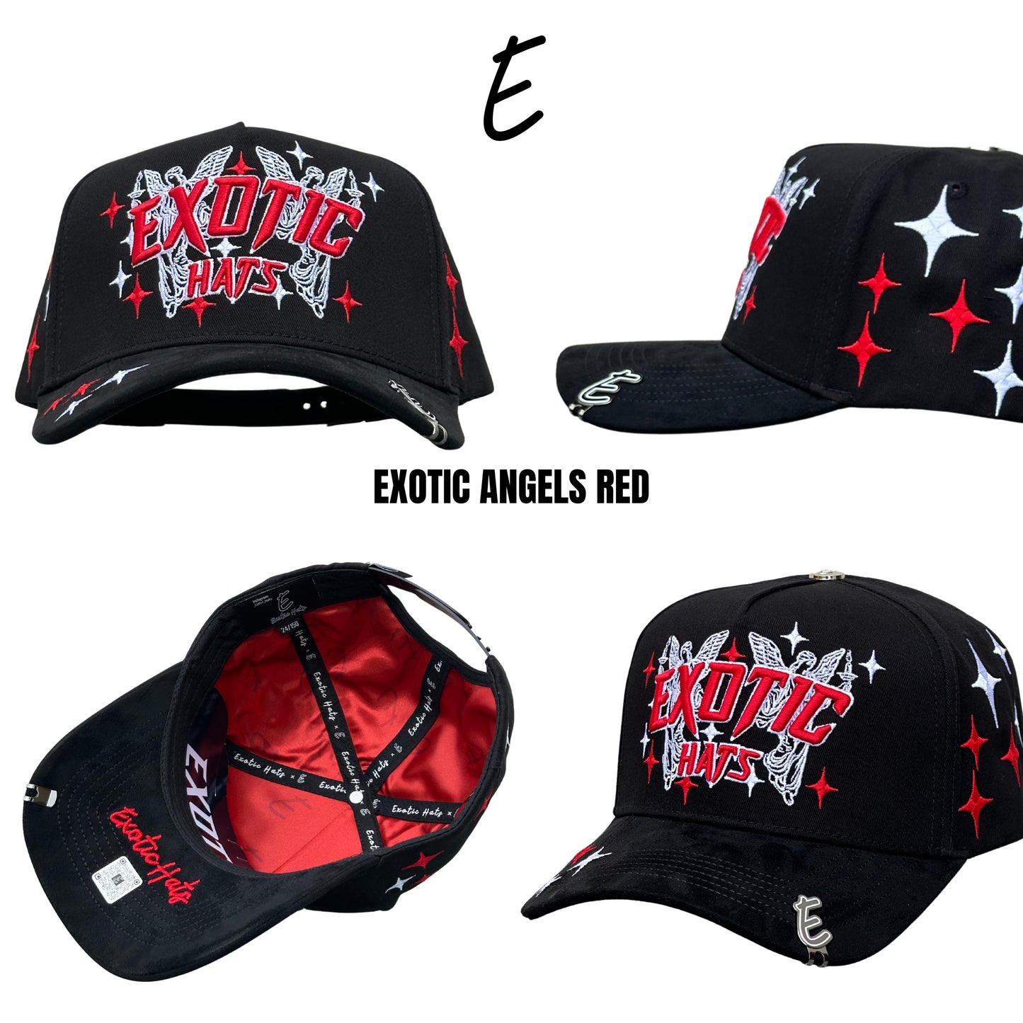 GORRA EXOTIC HATS "EXOTIC ANGELS RED"
