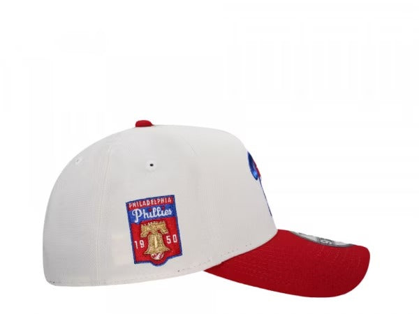 GORRA NEW ERA PHILLIES 1950 BEIGE RED