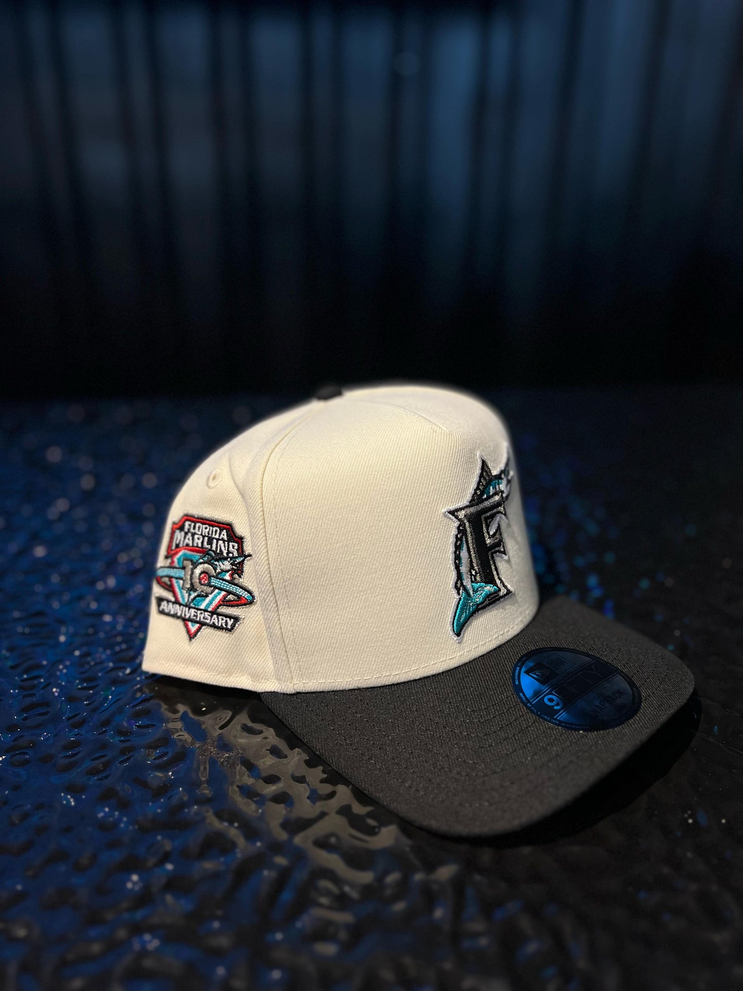 GORRA NEW ERA FLORIDA 10TH MARLINS BEIGE SNAPBACK