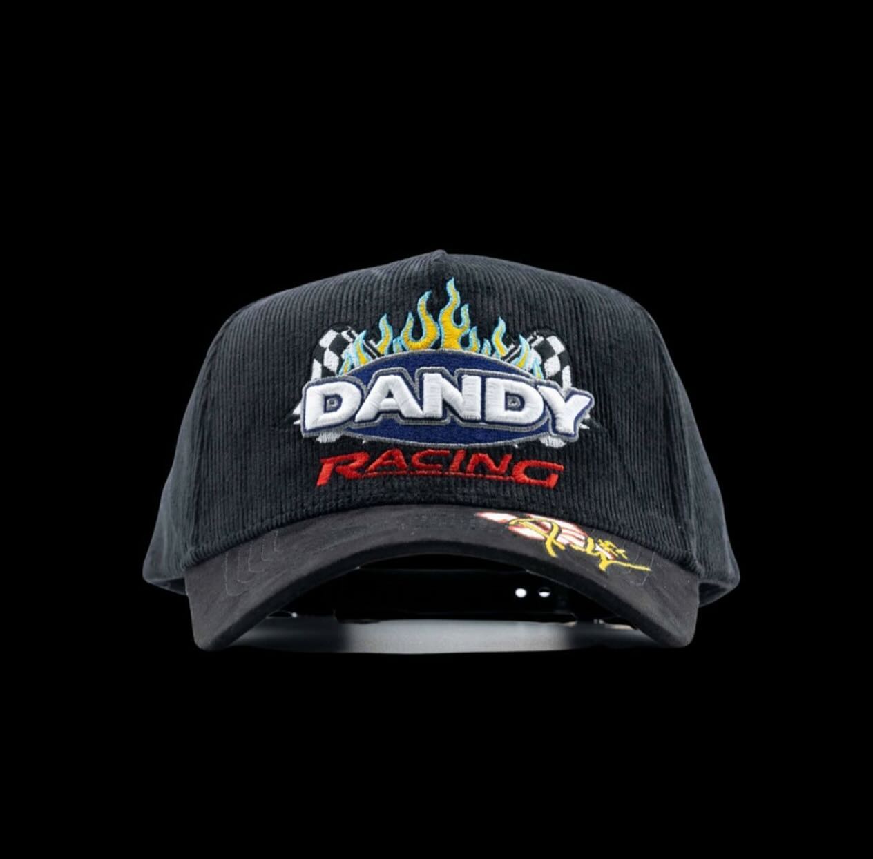GORRA DANDY HATS RACING BLACK WHOOL