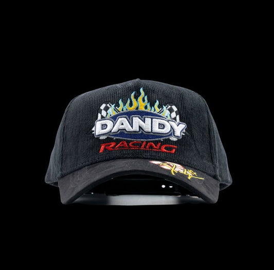 GORRA DANDY HATS RACING BLACK WHOOL