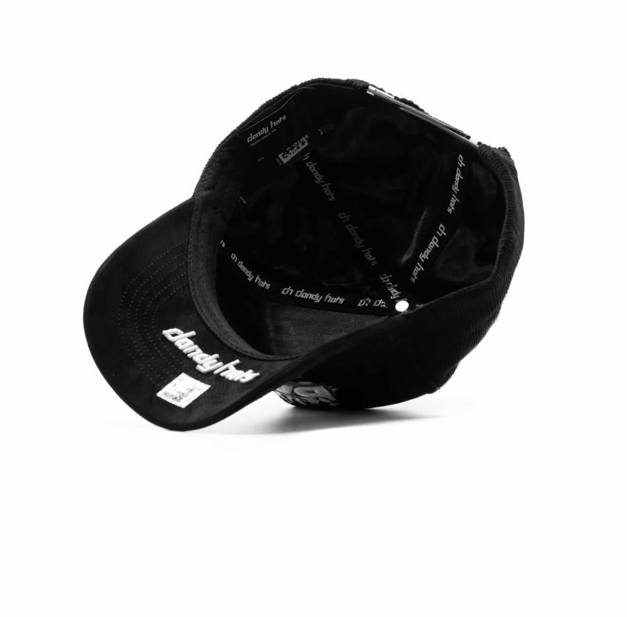 GORRA DANDY HATS RACING BLACK WHOOL