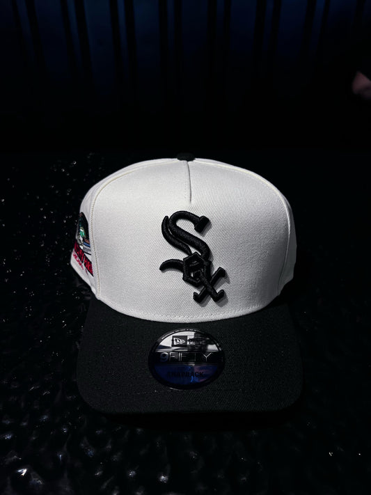 GORRA NEW ERA SOX COSMIKEY PARK WHITE BLACK SNAPBACK
