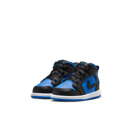 Air Jordan 1 Mid Black Royal Blue (TD)