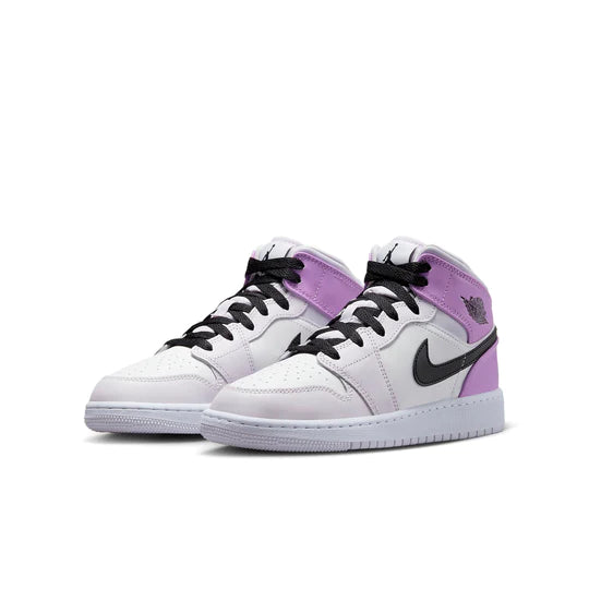 Air Jordan 1 Mid Barely Grape (GS) SEMINUEVO