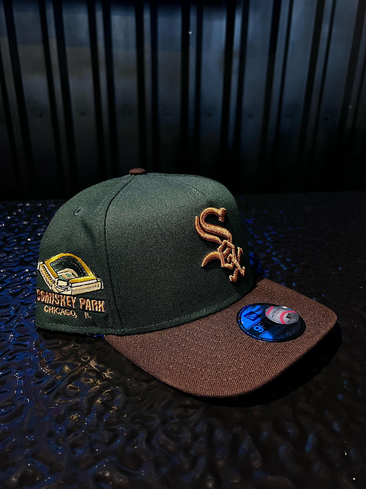 GORRA NEW ERA SOX COSMIKEY PARK BRONZE GREEN SNAPBACK