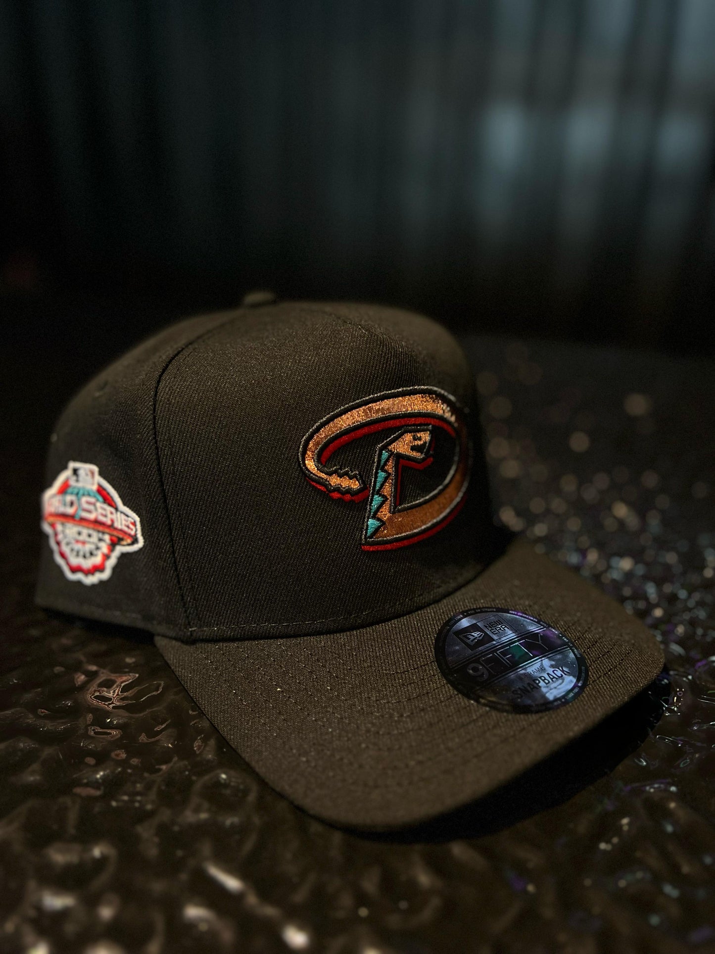 GORRA NEW ERA DIAMONDS WORLD SERIES BLACK SNAPBACK