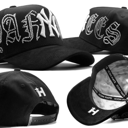 Gorra ICON HATS "NY Yankees Crystal White" (PREVENTA)