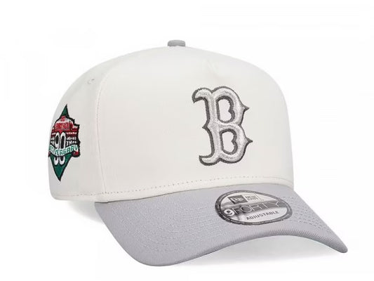 GORRA NEW ERA BOSTON BEIGE 90 ANIVERSARY ADJUSTABLE