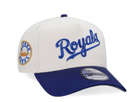 GORRA NEW ERA RAISED ROYAL BEIGE BLUE