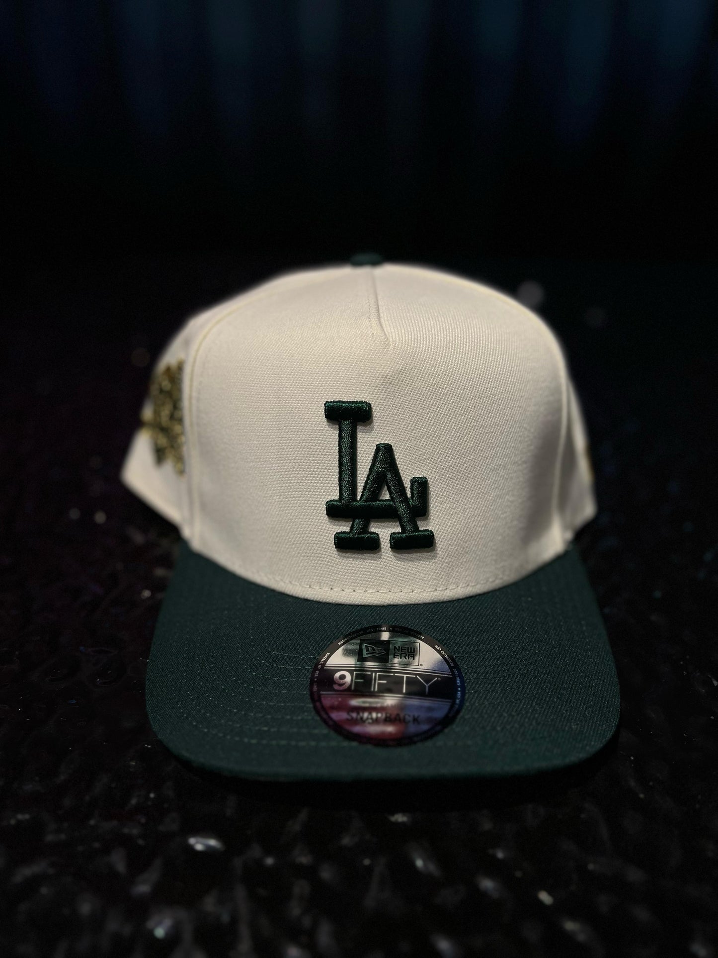 GORRA NEW ERA LA DODGERS 2024 CHAMPIONS GREEN SNAPBACK