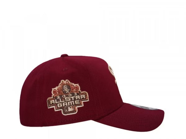 GORRA NEW ERA CHICAGO WHITE SOX ALL STAR GAME 2003 WINE