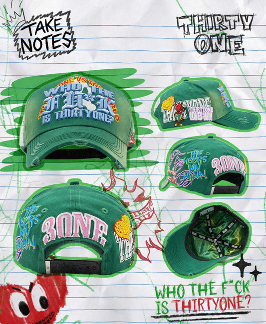 GORRA 31 HATS "WHO THE F... IS THIRTYONE?" (PREVENTA)